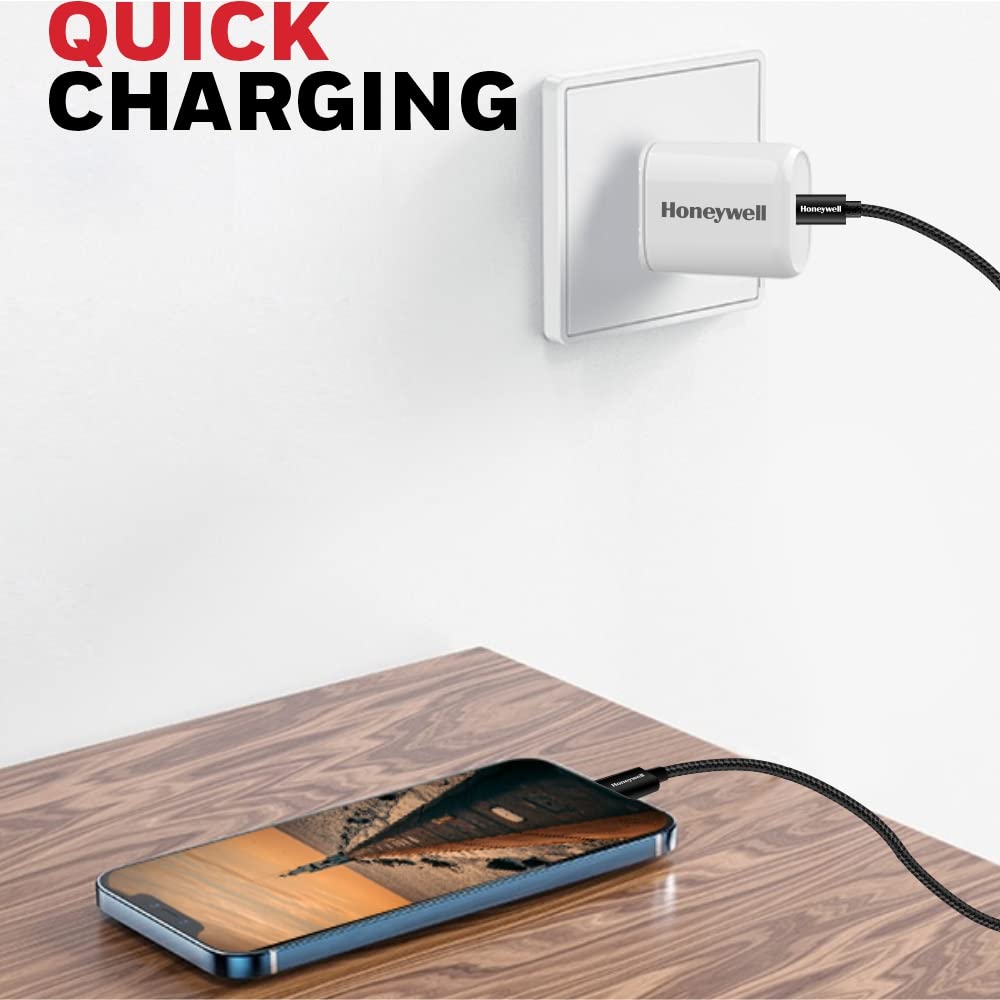 Honeywell Zest Charger PD20W, (Type C) - White