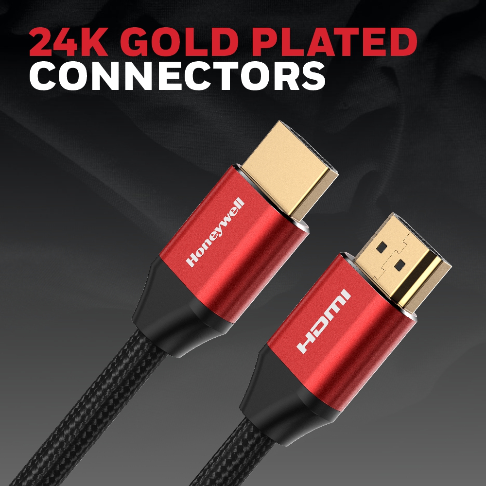 Honeywell HDMI Cable 2.1 with Ethernet- 3 Meters