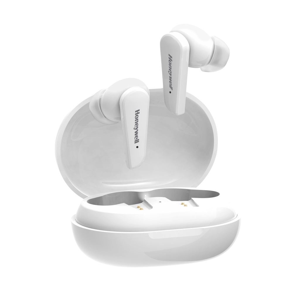 Honeywell Trueno U5000 Truly Wireless ANC Bluetooth Earbuds- White