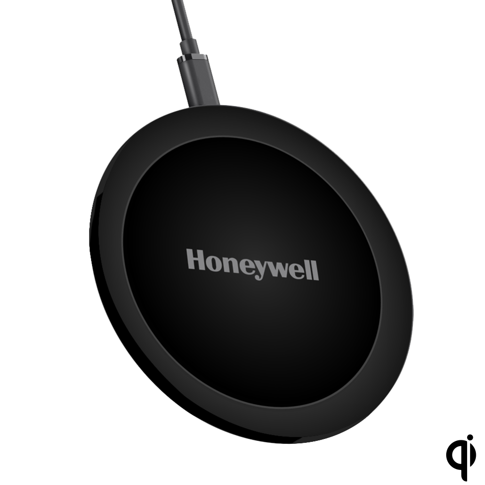 Honeywell Zest S Wireless Charger with Fast Charging, 10W, QI Certified, Compatible with all QI enabled smartphones – Black