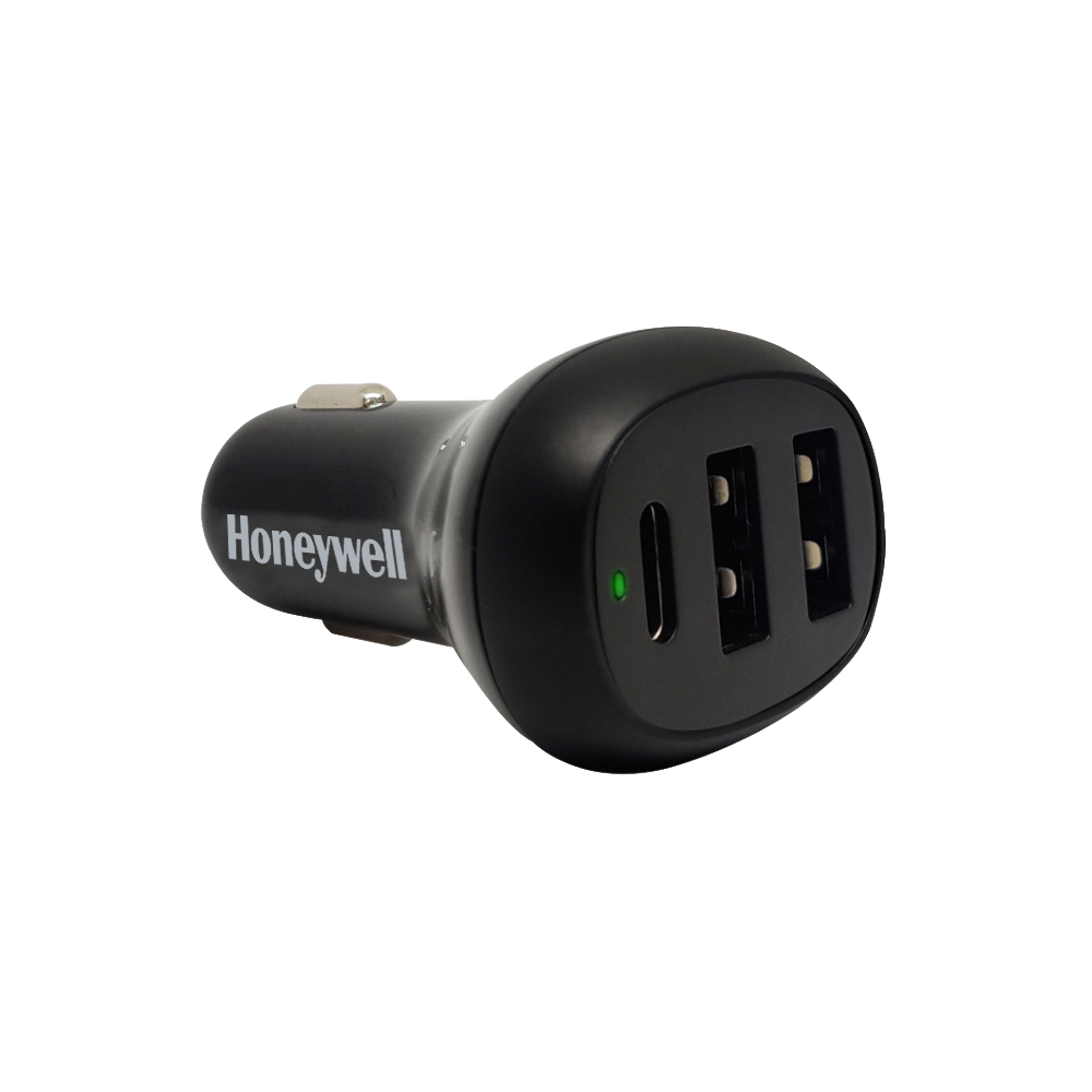 Honeywell Micro CLA 36W PD Smart Car Charger with Type C & 2 USB A Port - Black
