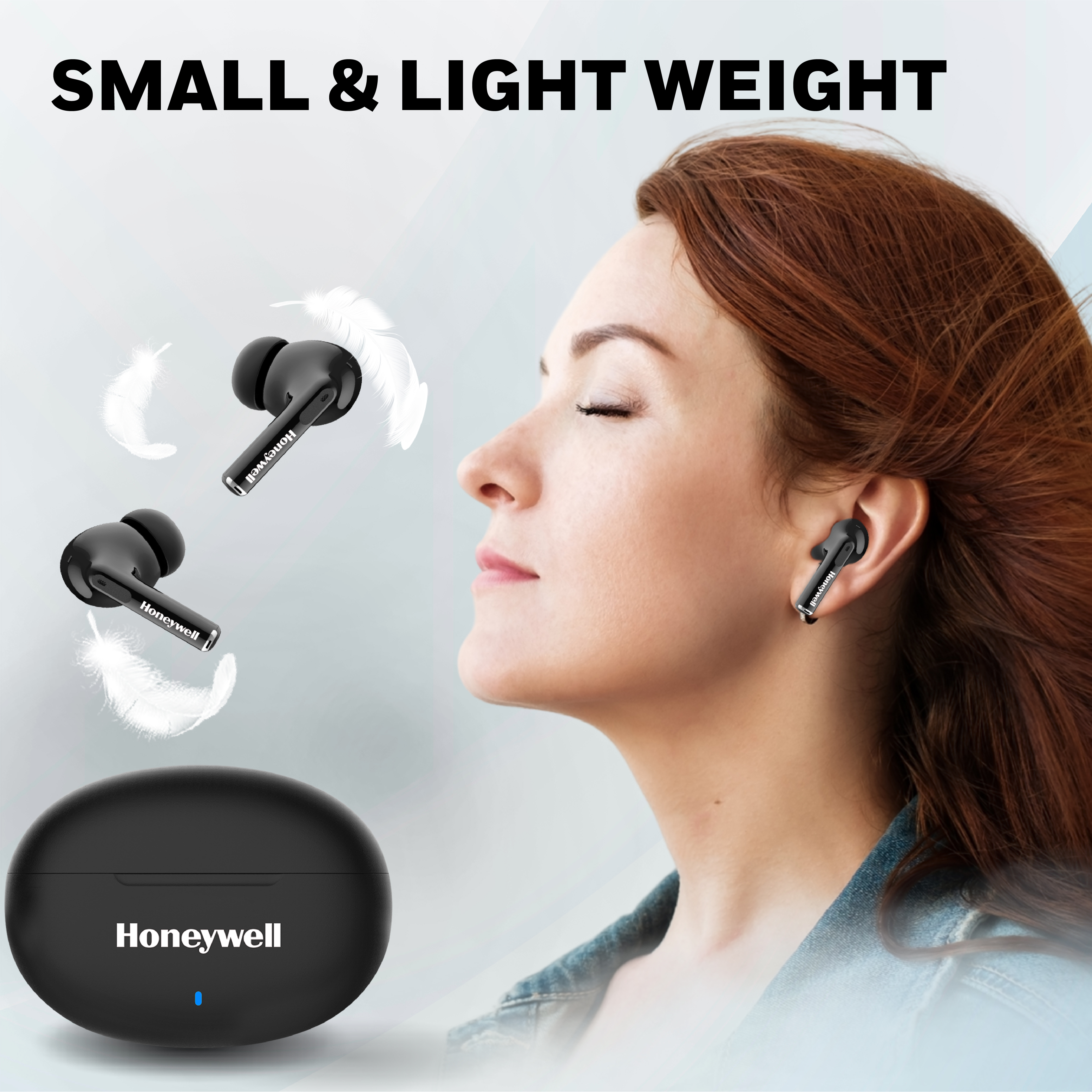 Honeywell Moxie V1200 Bluetooth TWS Earbuds - Black